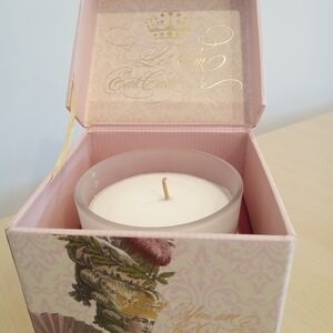 Birthday Cake Candle Music Box Pink